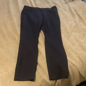Large Navy Dalia Pants